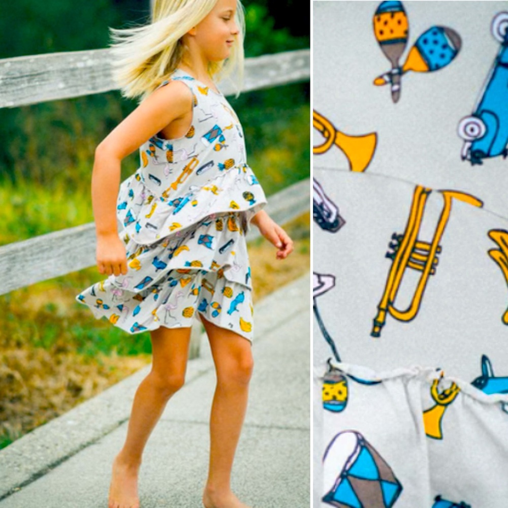 Mini Shatsu Havana Summer Ruffle Dress